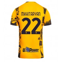 Inter Milan Henrikh Mkhitaryan #22 3rd trikot 2024-25 Kurzarm